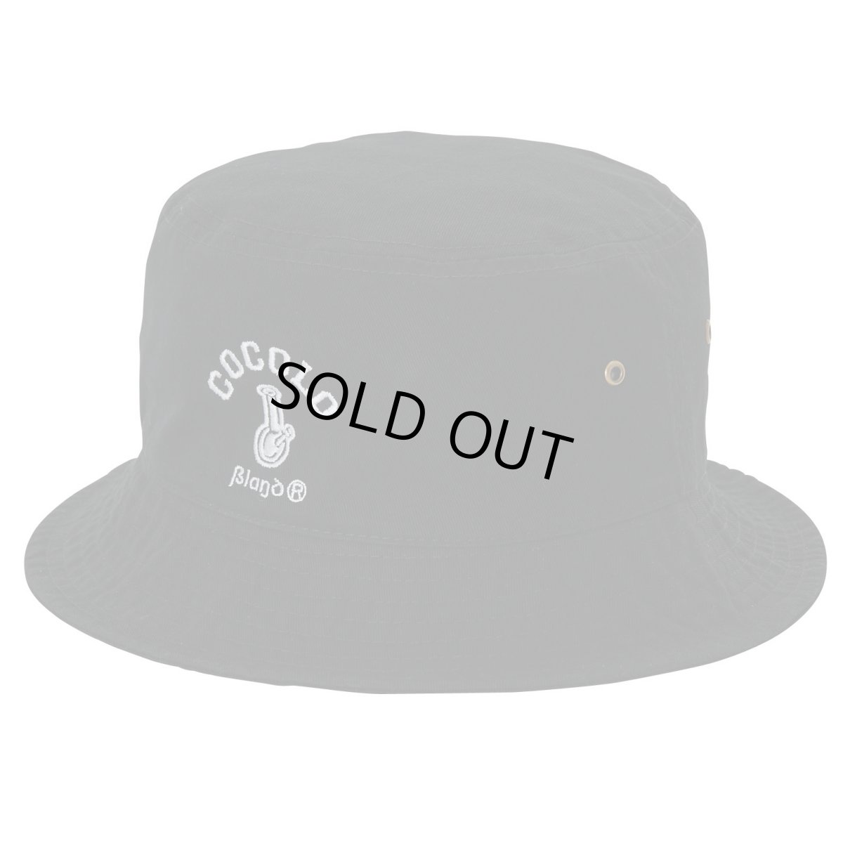 BONG BUCKET HAT(BLACK) - COCOLOBLAND WEB STORE