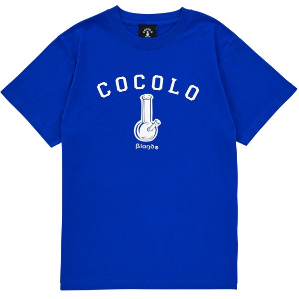 ORIGINAL BONG S/S TEE (ROYAL BLUE) - COCOLOBLAND WEB STORE