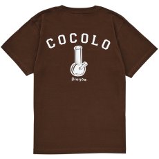 画像1: BACK BONG S/S TEE (DARK BROWN) (1)