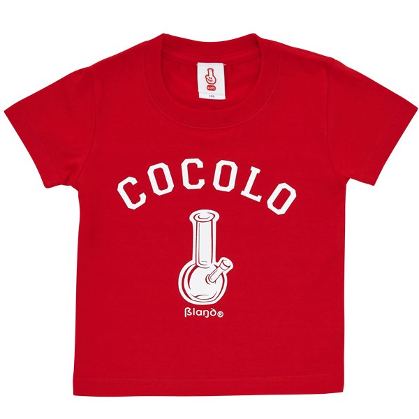 KIDS BONG S/S TEE (RED) - COCOLOBLAND WEB STORE