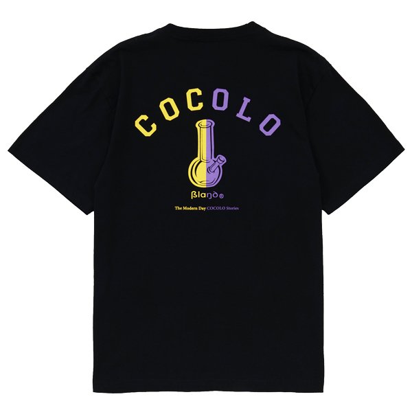 HALF BONG S/S(BLACK) - COCOLOBLAND WEB STORE