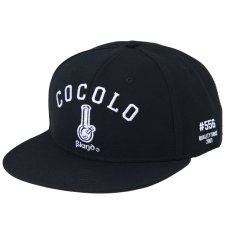 画像1: ORIGINAL BONG SNAPBACK CAP(BLACK) (1)