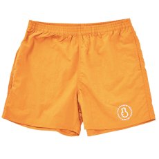 画像1: OLD LOGO NYLON SHORTS（GOLD） (1)