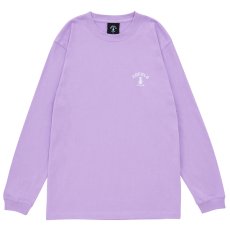 画像3: BACK BONG L/S TEE (Lt-PURPLE) (3)