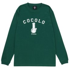 画像1: ORIGINAL BONG L/S TEE（IVY GREEN) (1)