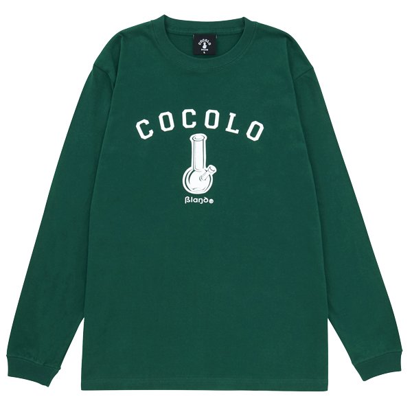 ORIGINAL BONG L/S TEE（IVY GREEN) - COCOLOBLAND WEB STORE