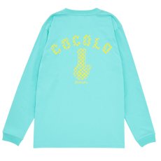 画像1: CHECK BONG L/S (MINT GREEN) (1)