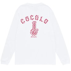 画像1: CHECK BONG L/S (WHITE) (1)