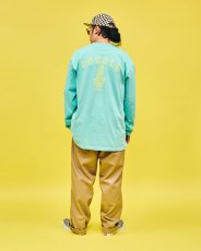 画像6: CHECK BONG L/S (MINT GREEN) (6)