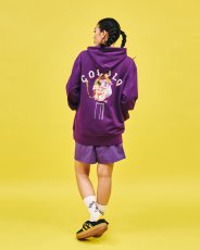 画像1: COLLAGE BONG HOODIE (PURPLE) (1)