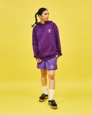 画像2: OLD LOGO NYLON SHORTS（PURPLE） (2)