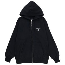 画像1: BACK BONG ZIP HODDIE(BLACK） (1)