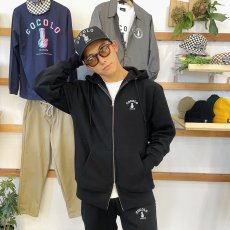 画像8: BACK BONG ZIP HODDIE(BLACK） (8)