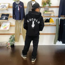 画像9: BACK BONG ZIP HODDIE(BLACK） (9)