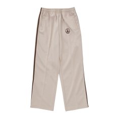 画像1: EMB JERSEY PANTS(BROWN/BEGIE） (1)