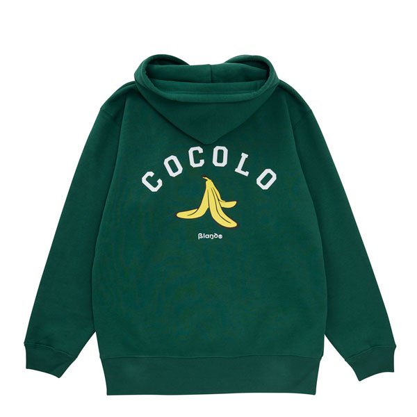 BANANA HOODIE（GREEN） - COCOLOBLAND WEB STORE