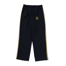 画像1: EMB JERSEY PANTS(BLACK/GOLD） (1)