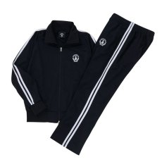 画像6: EMB JERSEY PANTS(BLACK/WHITE） (6)