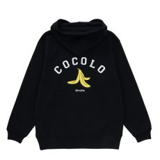 画像1: BANANA HOODIE（BLACK） (1)