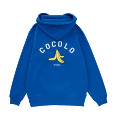 画像1: BANANA HOODIE（BLUE） (1)