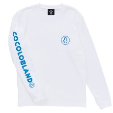 画像1: OLD LOGO SLEEVE L/S(WHITE) (1)