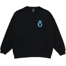 画像3: OLD LOGO CREW SWEAT(BLACK) (3)