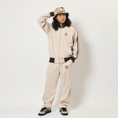 画像2: EMB JERSEY PANTS(BEGIE/BROWN） (2)