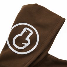 画像3: HOOD PRINT HOODIE(BROWN) (3)