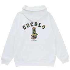 画像1: CAMO BONG HOODIE(WHITE) (1)