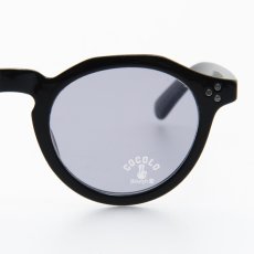 画像2: CROWN PANTO TOY SUNGLASSES (BLACK/GRAY） (2)