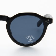 画像2: CROWN PANTO TOY SUNGLASSES (BLACK/SMOKE) (2)