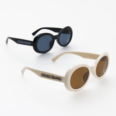 画像4: OVAL TOY SUNGLASSES (BLACK/SMOKE) (4)