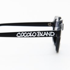 画像2: THICK CROWN PANTO SUNGLASSES(BLACK/SMOKE) (2)