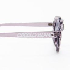 画像2: THICK CROWN PANTO SUNGLASSES(GRAY/GRAY) (2)