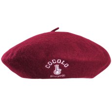 画像1: OG BONG BERET(BURGUNDY) (1)