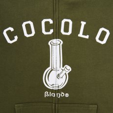 画像2: OG BONG ZIP HOODIE(OLIVE） (2)