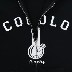 画像3: OG BONG ZIP HOODIE(BLACK） (3)