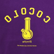 画像2: REVERSE BONG HOODIE(PURPLE) (2)