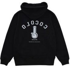 画像1: REVERSE BONG HOODIE(BLACK) (1)