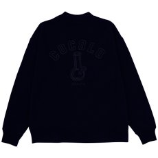 画像6: EMB BONG SWEAT CARDIGAN(BLACK) (6)