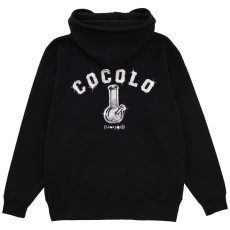 画像1: BLING BONG HOODIE(BLACK) (1)