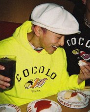 画像5: SUSHI HOODIE(SAFETY YELLOW) (5)