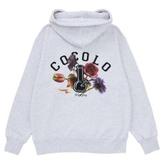 画像2: FLOWER BONG HOODIE(ASH) (2)