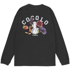 画像2: FLOWER BONG L/S TEE(SUMI) (2)