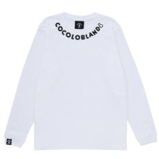 画像1: NECK LOGO L/S(WHITE) (1)